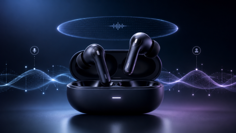 Auriculares en la zona principal