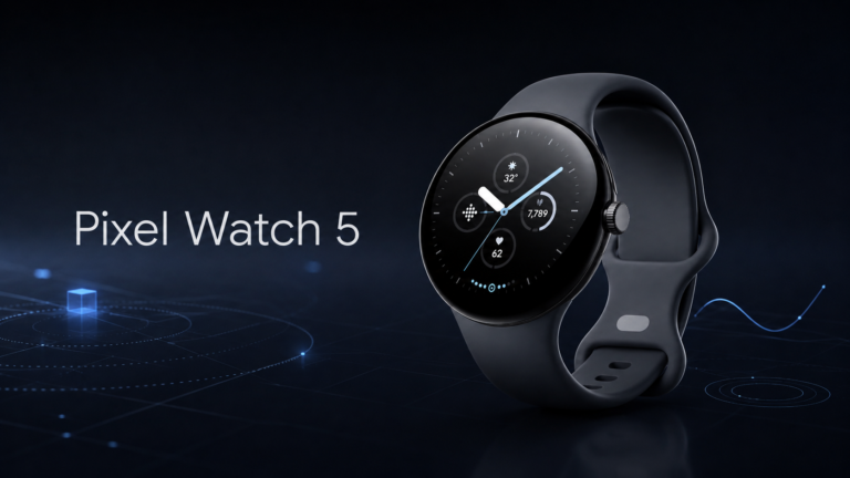 reloj negro Pixel Watch 5