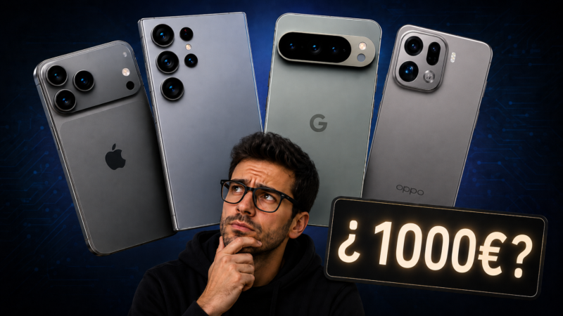 ¿Vale la pena gastarse 1.000 euros en un móvil hoy en día?