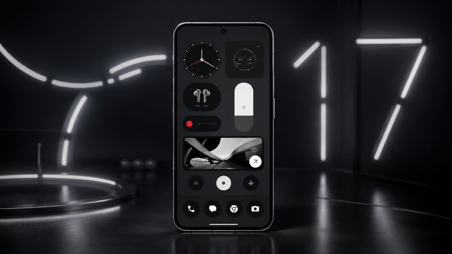 Nothing OS 5.0 lleva Android 17 a los Nothing Phone: novedades y modelos compatibles
