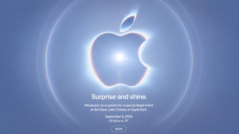 Apple confirma su evento del 9 de septiembre: qué sabemos y qué sigue siendo un rumor