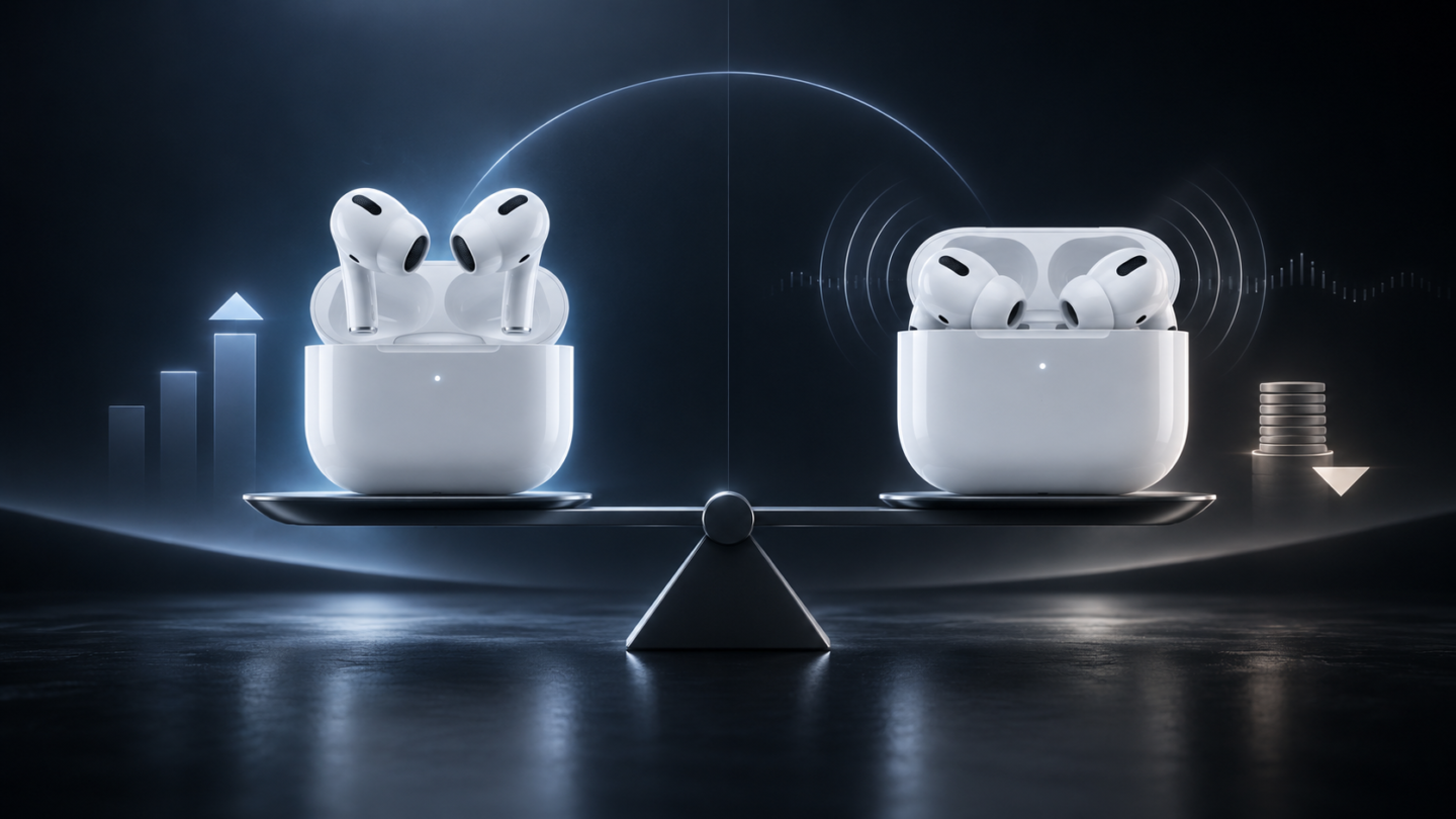 AirPods 5 y AirPods 4 con cancelación comparados por precio y prestaciones