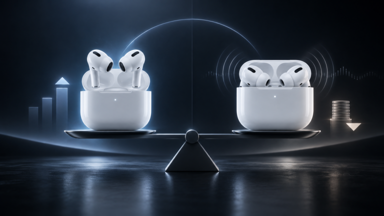 AirPods 5 y AirPods 4 con cancelación comparados por precio y prestaciones