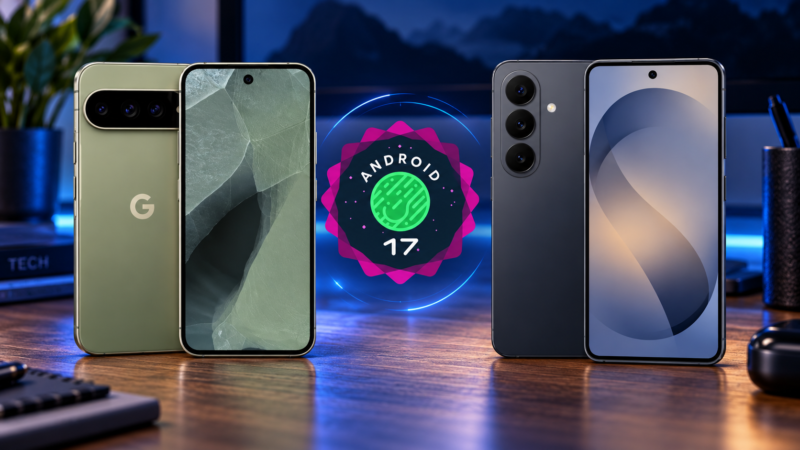 Dos móviles Android comparados por cámara, software, inteligencia artificial y ecosistema