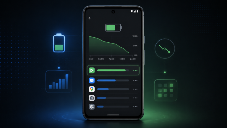 Cómo saber qué aplicación está gastando la batería de un Pixel