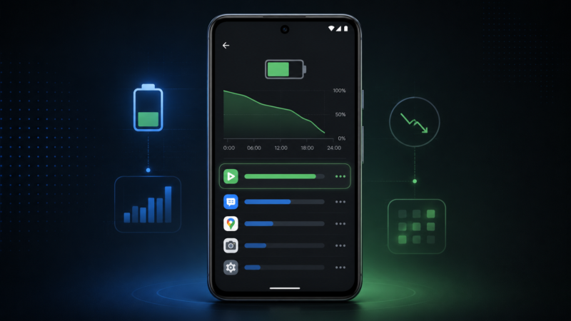 Cómo saber qué aplicación está gastando la batería de un Pixel
