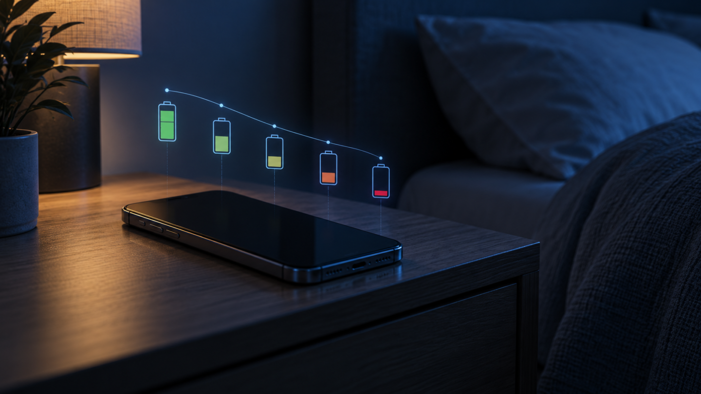 Móvil perdiendo batería durante la noche sin utilizarlo