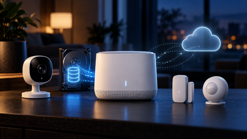 Hub local Tapo H500 para cámaras y sensores inteligentes